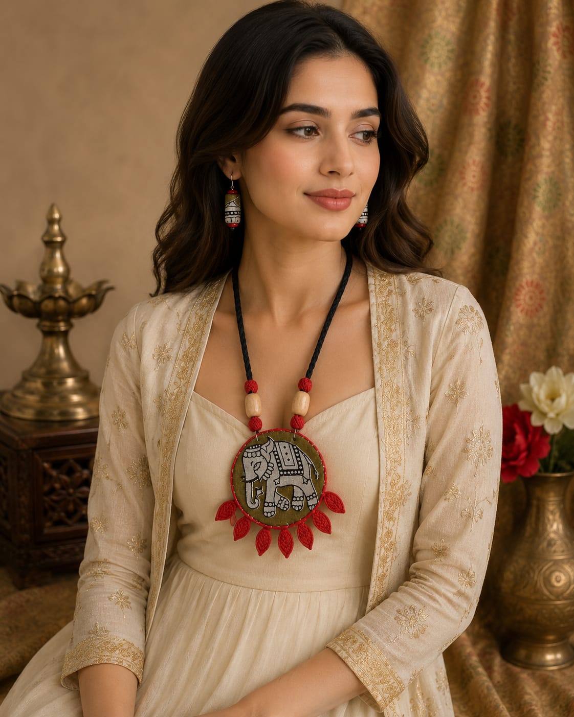 Elephant Print Boho Set