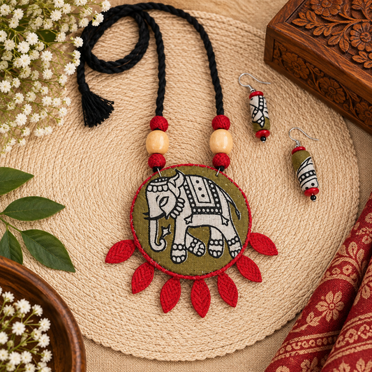 Elephant Print Boho Set